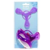 Pistolet à eau avec disque volant plastique 13x3xH25cm (2 modèles)