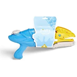 Pistolet à eau dinosaure Funky bleu et jaune < Gifi Discount