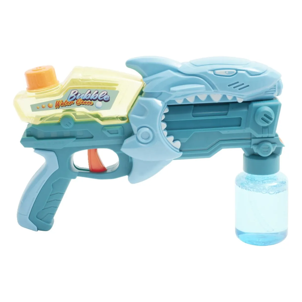 Pistolet à eau enfant requin lance bulle 27x6,5xH17,5cm (2 modèles) < Gifi Clearance