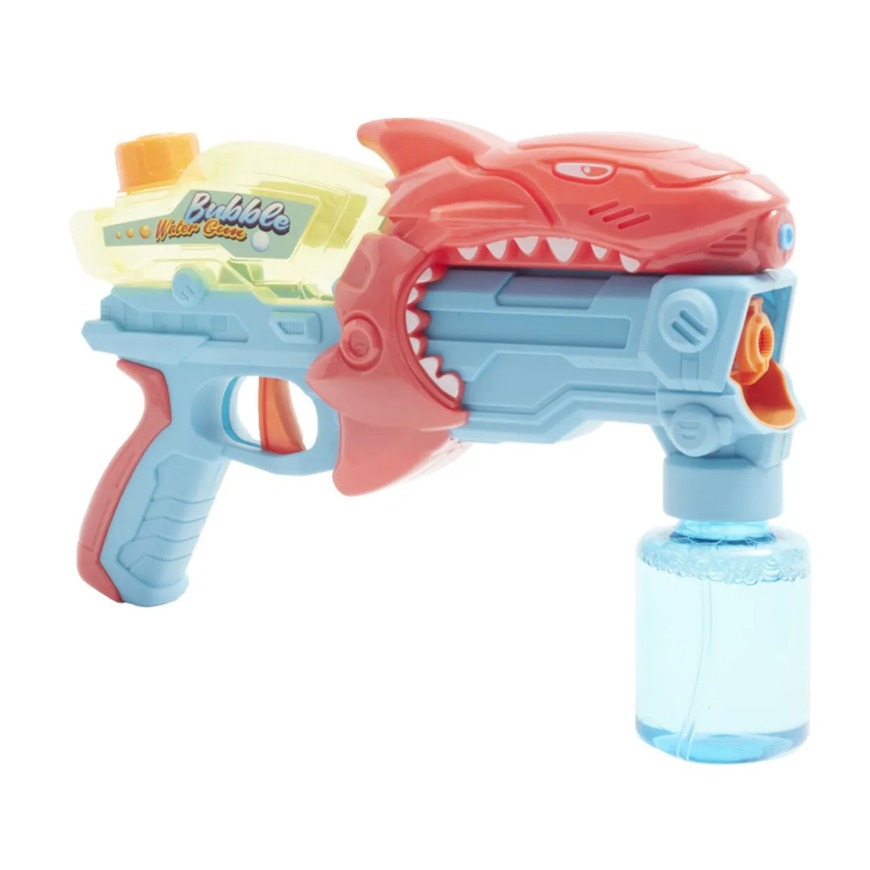 Pistolet à eau enfant requin lance bulle 27x6,5xH17,5cm (2 modèles) < Gifi Clearance