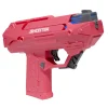 Pistolet à eau électrique lumineux portée 7m (2 modèles bleu ou rouge)