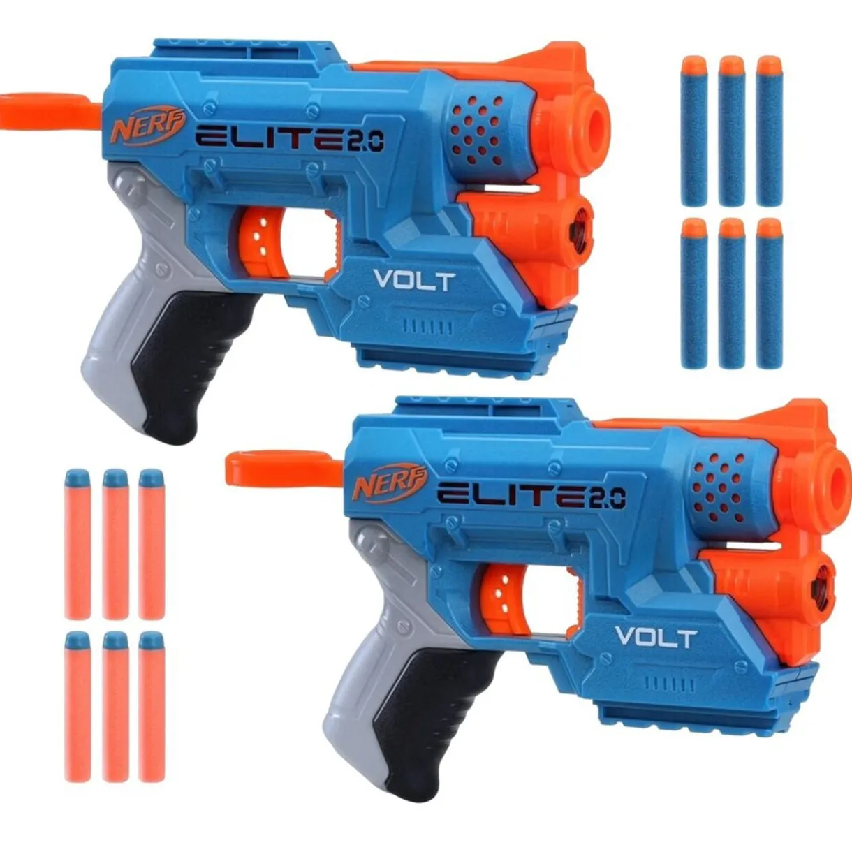 Pistolet Nerf x2 élite 2.0 Volt SD-1 avec 12 munitions 27m de portée < Gifi Hot