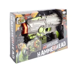 Pistolet rotatif avec 6 flechettes