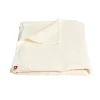 Plaid beige uni 100% coton 150x120cm < Gifi Best