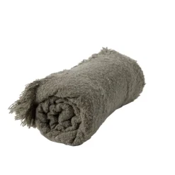 Plaid bouclette doux 130x160cm gris < Gifi Hot