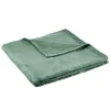 Plaid de Noël imprimé relief polyester L160X130 cm (2 modèles rouge ou vert)
