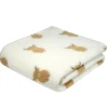 Plaid doux imprimé motif vache Highland beige et marron 140x180cm < Gifi Sale