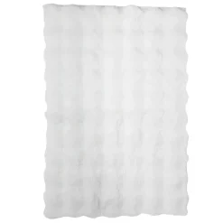 Plaid fausse fourrure 130x160cm noir ou blanc < Gifi Clearance
