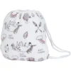 Plaid flanelle sirène pour enfant avec sac de rangement