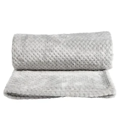Plaid jacquard gris 130x150cm < Gifi Outlet