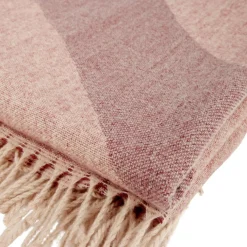 Plaid motif vague pop avec franges 130x160cm (3 modèles) < Gifi Hot