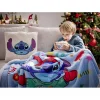 Plaid pilou Noël Disney Stitch 120x150cm < Gifi