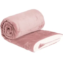 Plaid pilou pilou rose 127x152cm