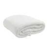 Plaid sherpa blanc L130x160cm