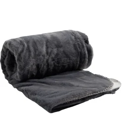 Plaid sherpa pilou pilou taupe L130x160cm < Gifi Online