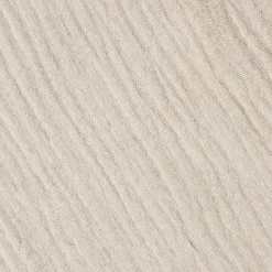 Plaid été gaze de coton beige foncé 120x150cm < Gifi Best