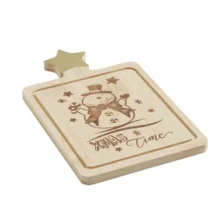 Planche apéro Noël en bambou 11x19cm (3 modèles)