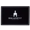 Planche à découper en verre noir Bon appétit 20x30cm < Gifi Best
