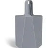 Planche à découper pliable en plastique gris 38x21cm