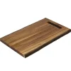 Planche de présentation en bois effet bûche L32X20X1,5 cm < Gifi Best