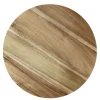 Planche en bois d'acacia ronde Ø45x1,5cm