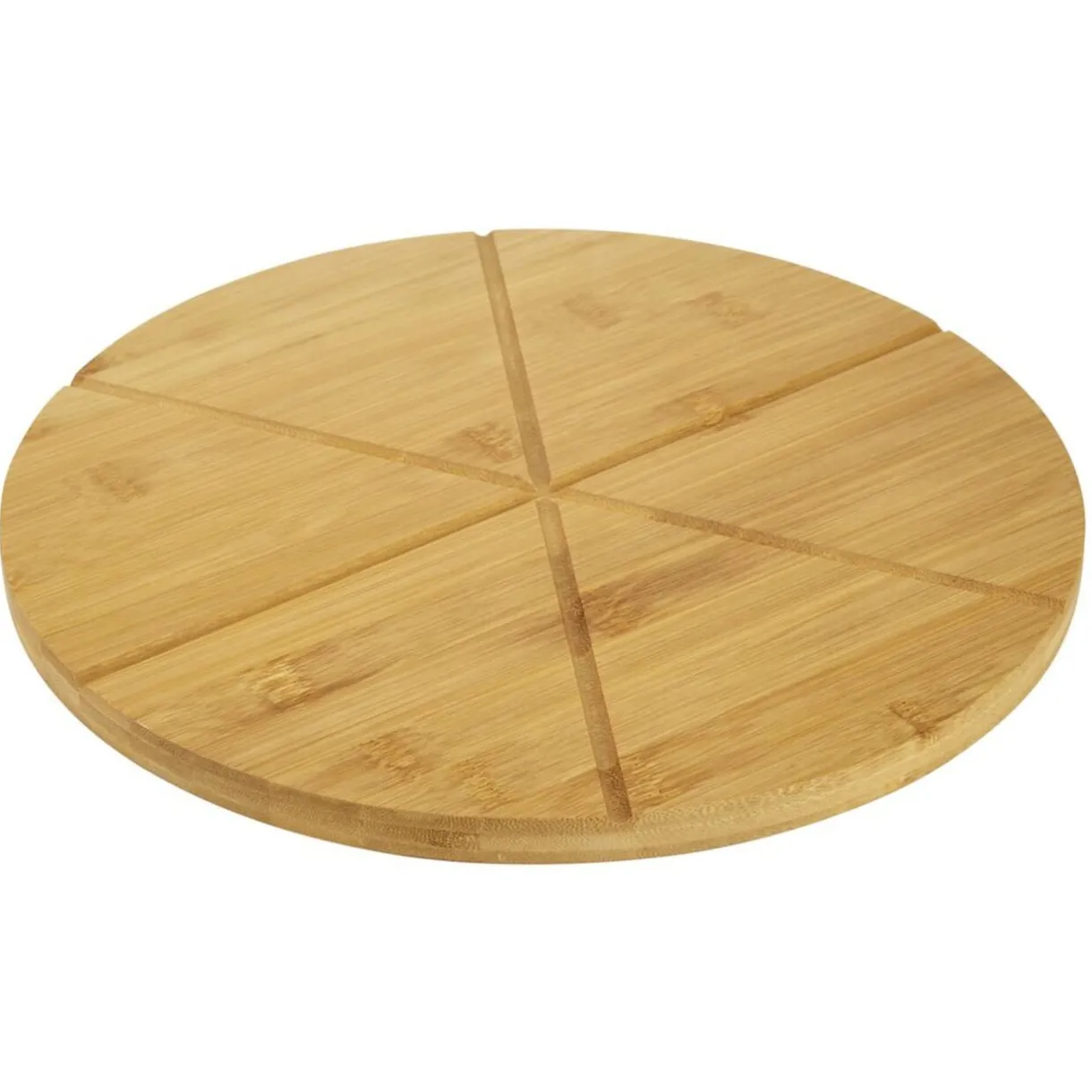 Planche à pizza bambou 6 parts prédécoupées Ø31cm < Gifi Hot