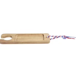 Planche à tapas en bois d'acacia avec porte-verre 8x25cm < Gifi Clearance