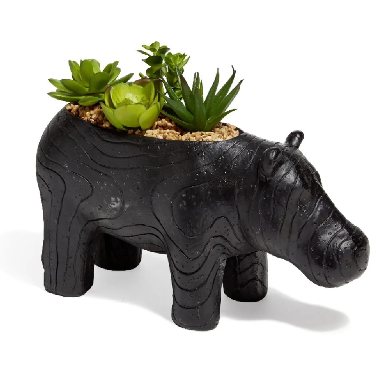 Plante artificielle avec cache pot < Gifi Hot