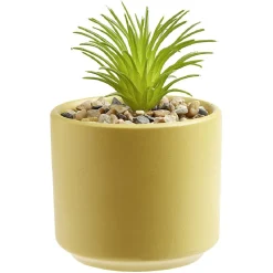 Plante artificielle avec pot céramique < Gifi Discount
