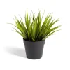Plante artificielle dans pot plastique noir 9xH13,5cm < Gifi Outlet