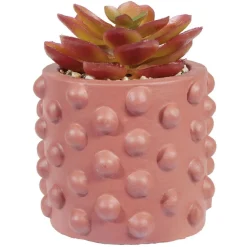 Plante artificielle pot bubble Ø7,5xH.11cm