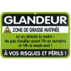 Plaque de porte humoristique < Gifi Sale