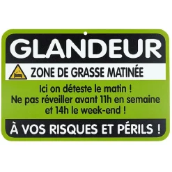 Plaque de porte humoristique < Gifi Sale