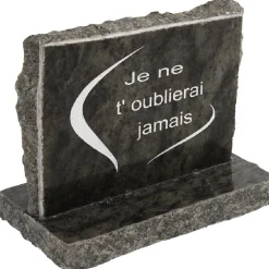 Plaque funéraire L'amour est éternel