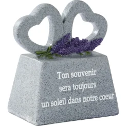 Plaque Souvenir avec Coeurs blanc < Gifi Discount
