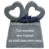 Plaque Souvenir avec Coeurs gris < Gifi Clearance