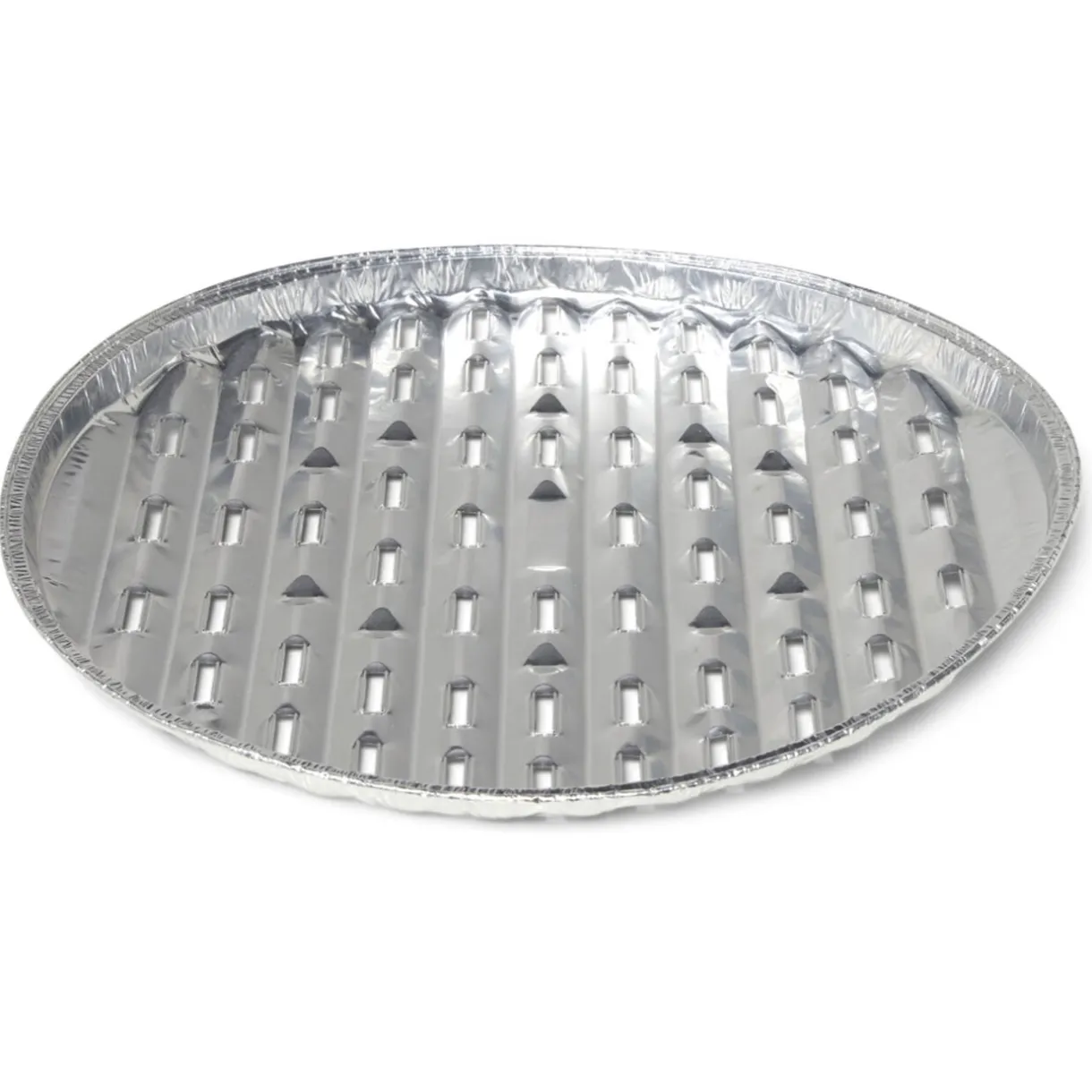 Plat à barbecue rond en aluminium x5 Ø34xH2cm < Gifi New