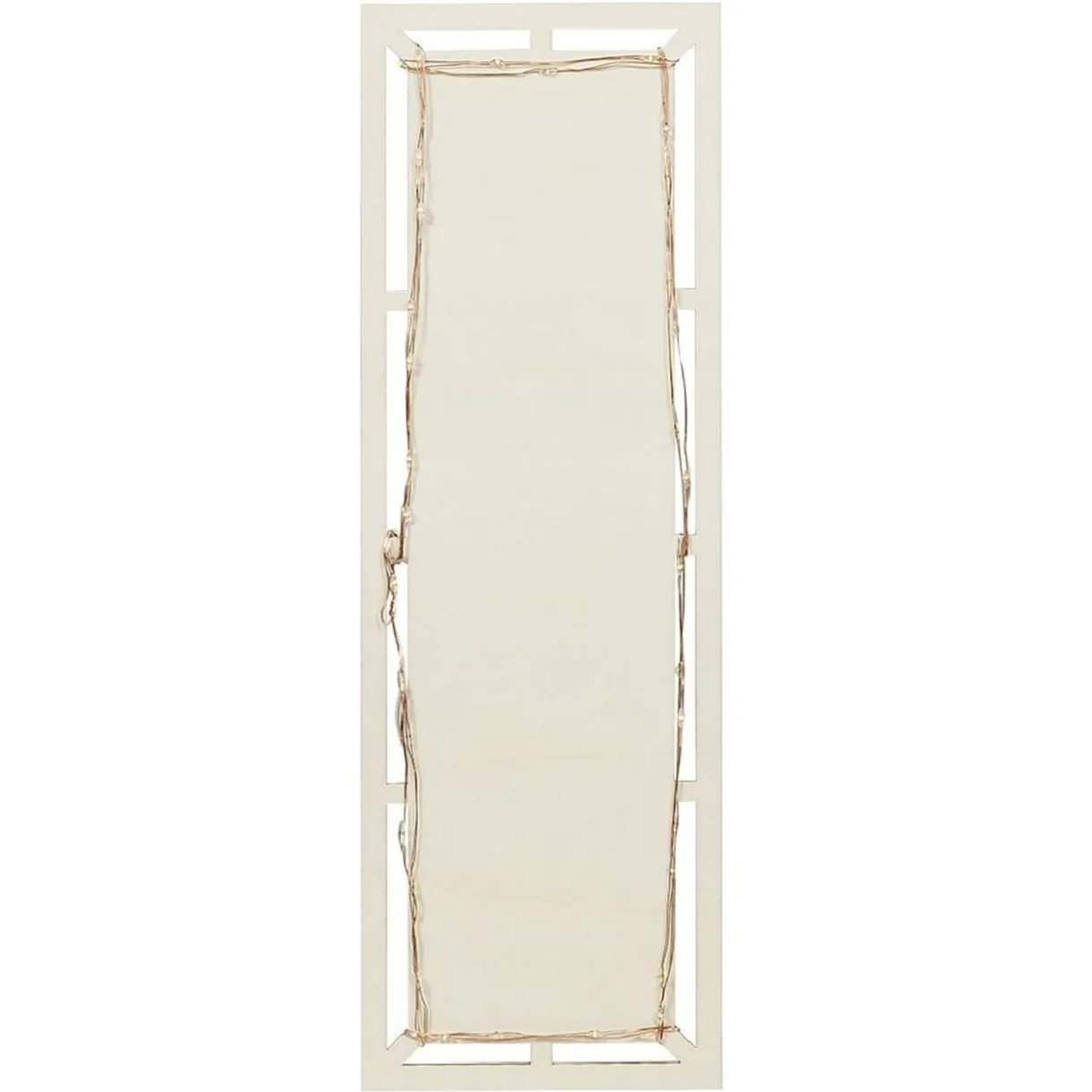 Plat de présentation à LED 30x12cm bois beige < Gifi New