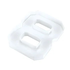 Plateau alimentaire carton forme nombre 25,4x21,6xH3cm (10 modèles) < Gifi Sale