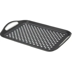 Plateau anti dérapant gris < Gifi