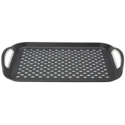 Plateau anti dérapant gris < Gifi