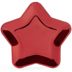 Plateau carton étoile rouge Ø24,5cm x6 < Gifi New