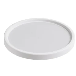 Plateau de rangement rotatif plastique blanc Ø25xH2,5cm < Gifi Hot