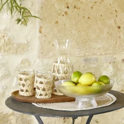 Plateau en bois d'acacia ovale 25x34cm < Gifi Online