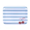 Plateau en mélaminé avec motif cerise 29x22xH1,5cm < Gifi Online