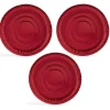 Plateau présentation carton rouge métallisé x3 < Gifi New
