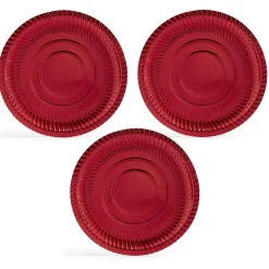 Plateau présentation carton rouge métallisé x3 < Gifi New