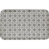 Plateau rectangulaire mélamine design carreaux de ciment gris < Gifi Best