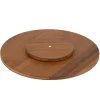 Plateau tournant rotatif en bambou Ø35cm