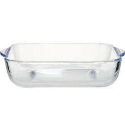 Plat à four carré 1,5L en verre 24x21xH5,5cm